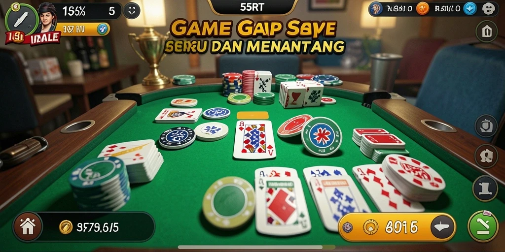 Tampilan gameplay seru dan menarik dari 55RT