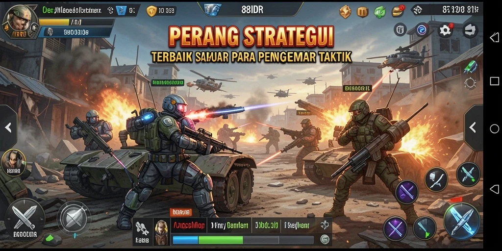 Tampilan gameplay 88IDR dengan strategi yang mendebarkan.