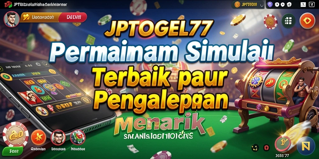 Tampilan utama gameplay JPTOGEL77 yang menarik dan interaktif.