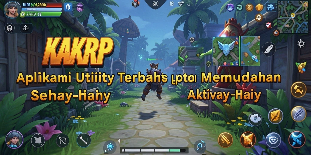 Tampilan antarmuka KAKRP yang menarik dan intuitif.