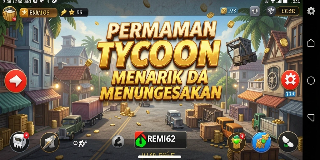 Tampilan gameplay REMI62 yang menarik dan interaktif.
