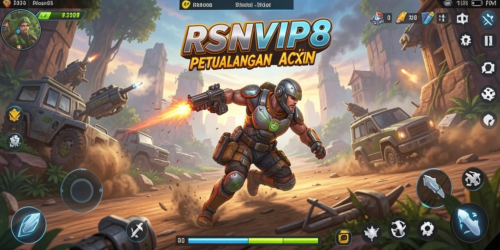 Gameplay seru dan mendebarkan di RSNVIP8.