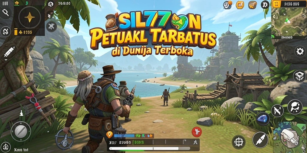 Gameplay seru SL777 di dunia terbuka yang luas.