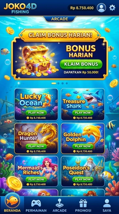 Tampilan aplikasi Joko4D yang menarik dan informatif.